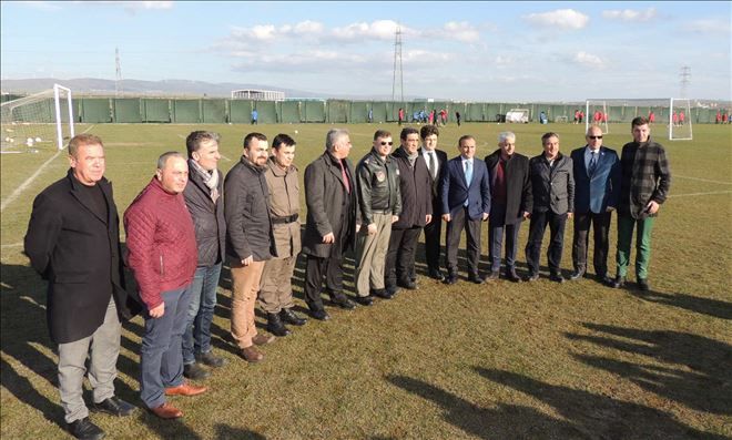 Üst düzey protokol Bandırmaspor antrenmanında