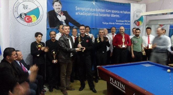 Üç Bant Bilardo Balıkesir İl Birinciliği Edremit´te Yapıldı