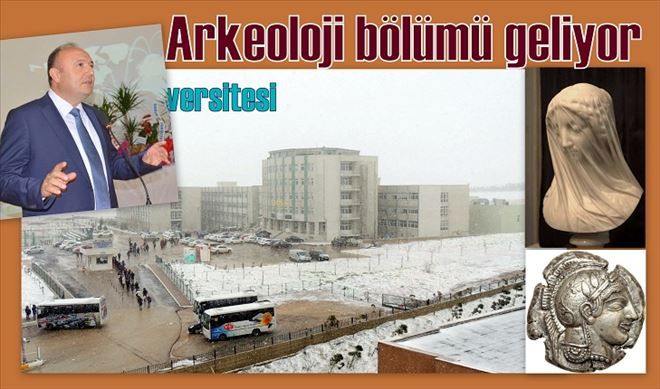 Arkeoloji bölümü geliyor