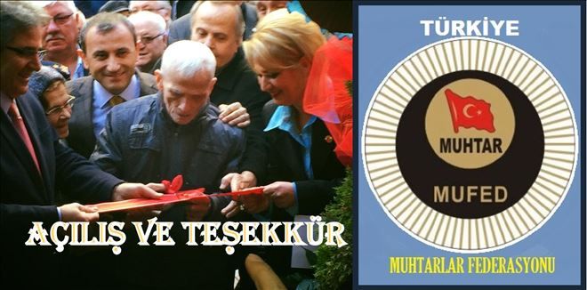 AÇILIŞ ve TEŞEKKÜR