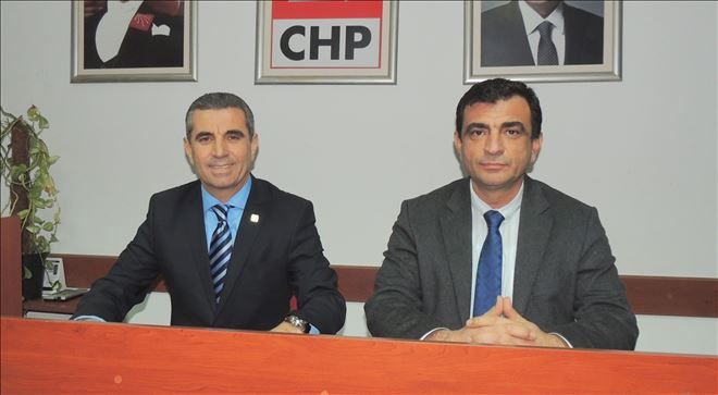 CHP´de, soğuk günde, sıcak karşılama