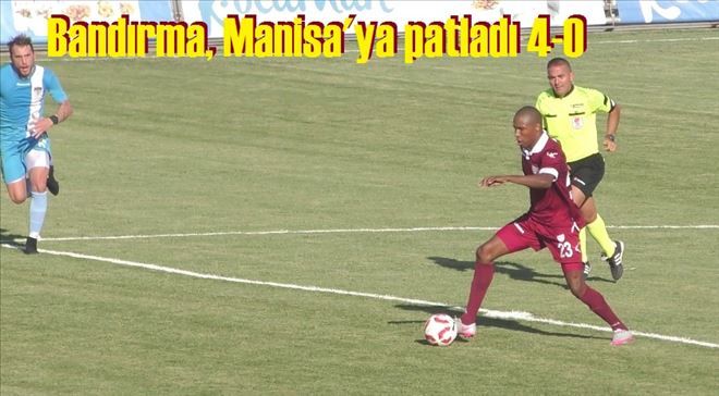 Bandırmaspor: 4-Manisaspor: 0