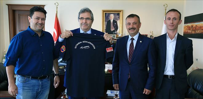 THK´dan MİRZA´YA TEŞEKKÜR ZİYARETİ 