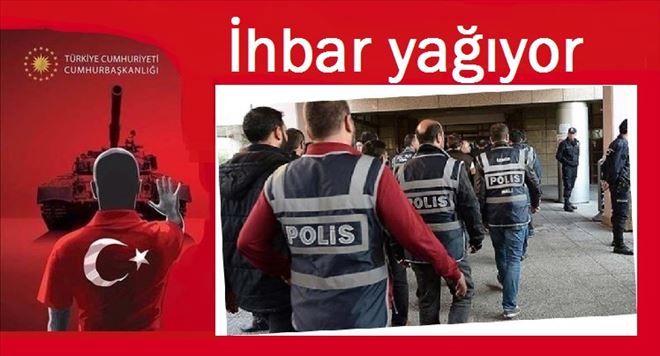 Polise Fetö İhbarı Yağıyor