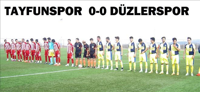 Tayfunspor evinde puan kaybetti.