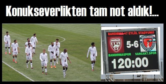 TURamplen yüksek geldi atlayamadık 5-6