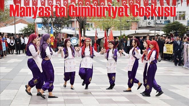 Manyas´ta 93. yıl Coşkusu