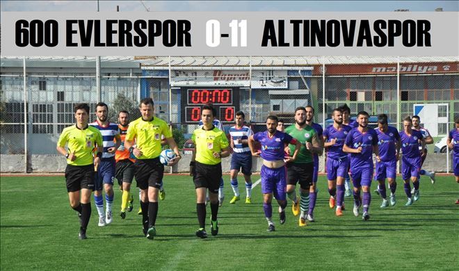600 Evler elinden geleni yaptı.