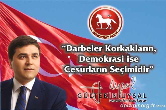 DP Genel Başkanı Uysal, Trabzon´da konuştu.