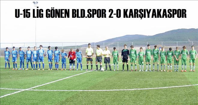 U-15 lig´de Gönen ilk puanını aldı.