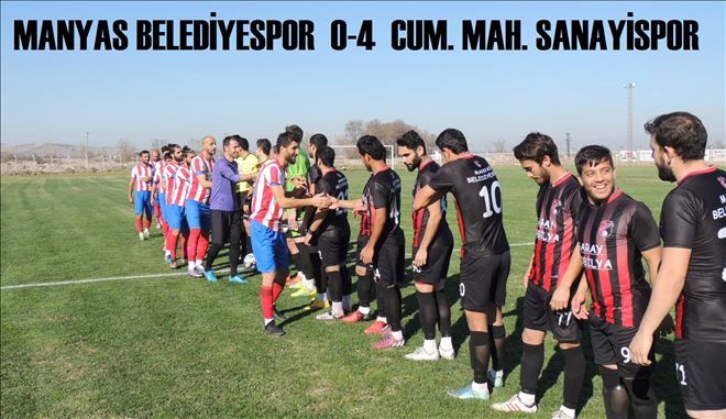 Manyas 2. Yarıda kaybetti