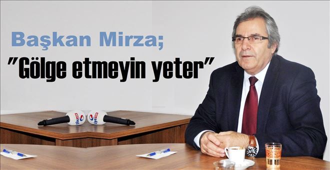 Başkan Mirza, Basın ile buluştu.