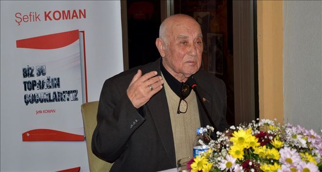 Şefik Koman´dan imza ve söyleşi