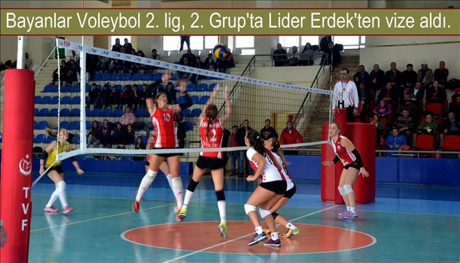 Voleybol´de Erdek´ten lidere vize