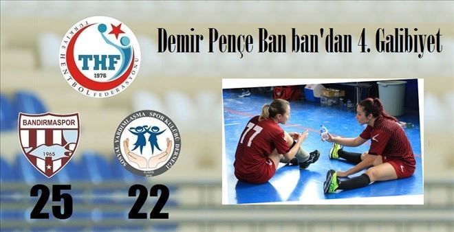 Hentbol´de Bandırma 25-22 Elazığ