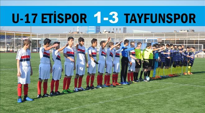 U-17 lig´de, Tayfun, Eti´yi evinde vurdu.