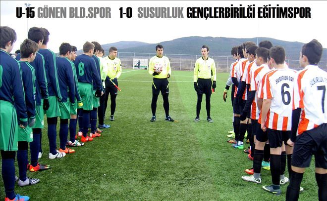 U-15 Gönen sahasında aslan