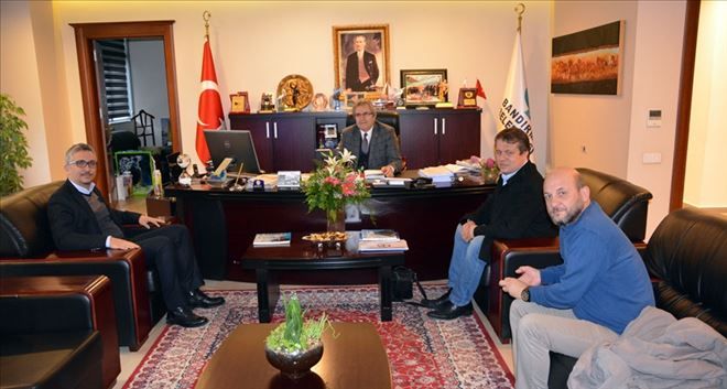 17 Eylül üniversitesi öğretim görevlilerinden başkan Mirza´ya ziyaret