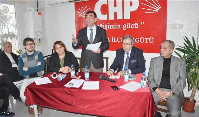 CHP Anma programı düzenledi.