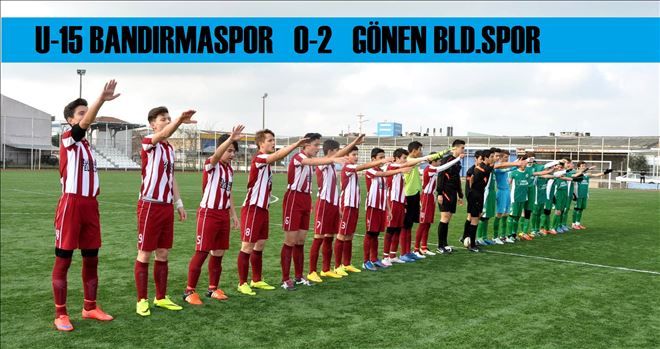 U-15 Lig´de Bandırma, Gönen engeline takıldı.