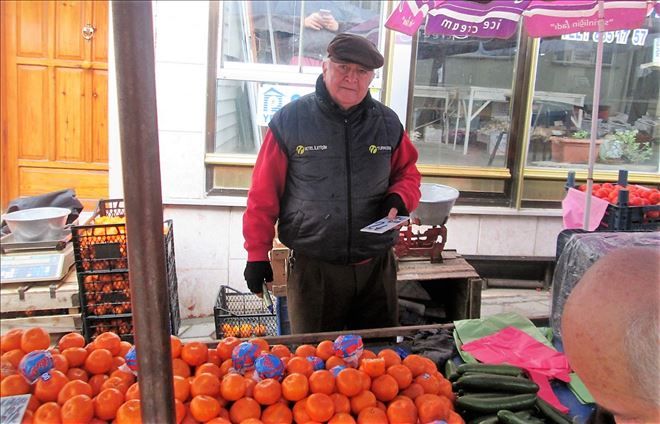Erdek´te Pazar cazibesi