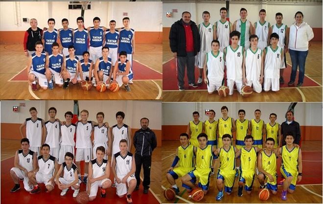 Liseler arası genç erkekler basketbol maçları 
