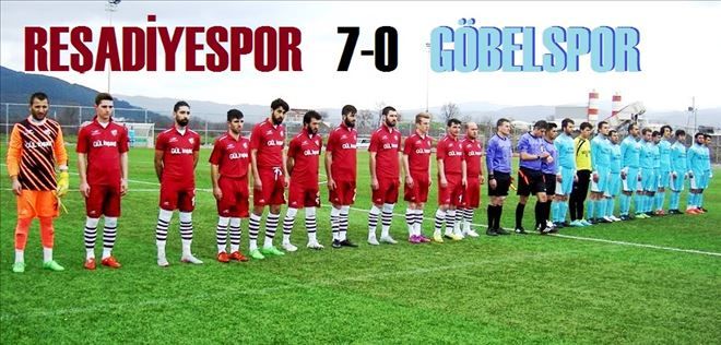 Reşadiye´nin Göbel ziyafeti 7-0