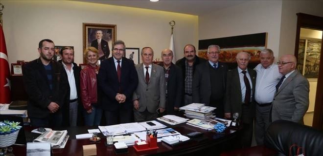 MUHTARLARDAN MİRZA´YA ZİYARET