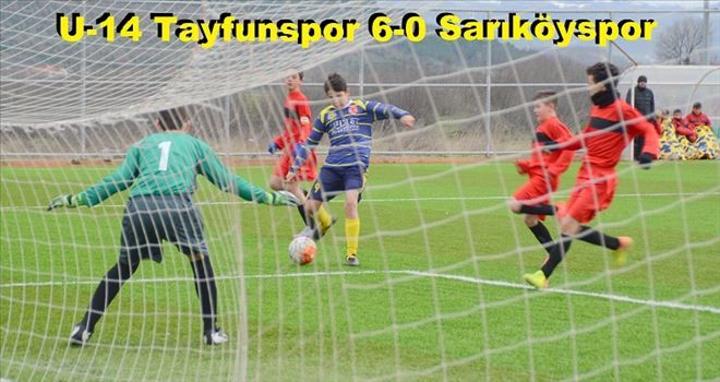 U-14 Tayfunspor 6-0 Sarıköysor