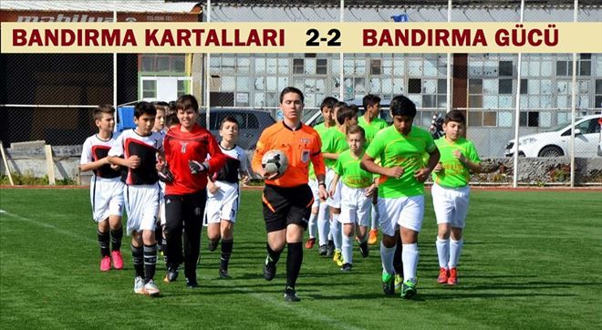 U-14 lig´de nefes kesen karşılaşma