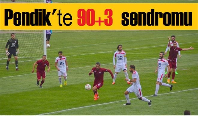 Pendikspor 1-1 Bandırmaspor