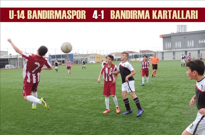 U-14 LİG´de BANDIRMASPOR ŞAMPİYON