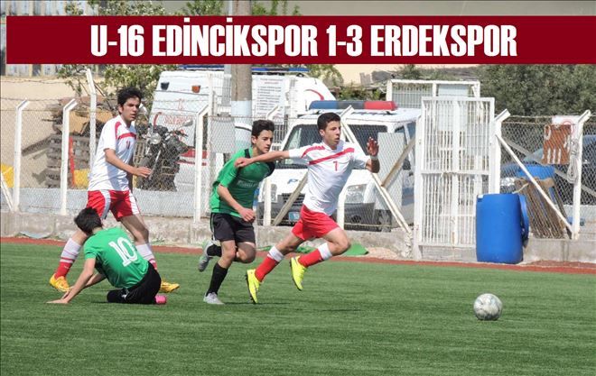 U-16 Edincik, Erdek önünde elinden geleni yaptı.