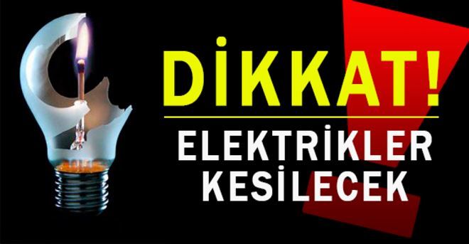 ELEKTRİK KESİNTİSİ