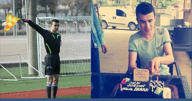 Genç futbol hakemi herkesi ağlattı.