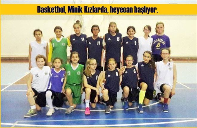Minik Kızlar Basketbol ligi başlıyor