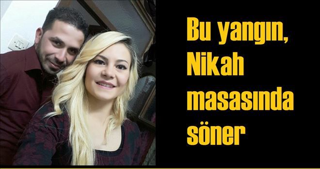 Nişan yüzüklerini Emin Ersoy taktı.