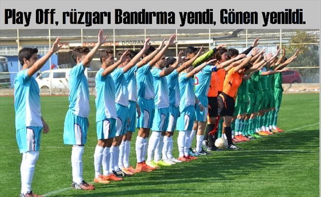 U-19 Play Off´ta Bandırma Şampiyon gibi