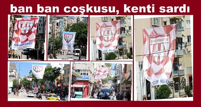 Her yeri, Bordo beyaz coşku sardı