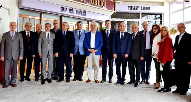 CHP´den BESOB´a ZİYARET