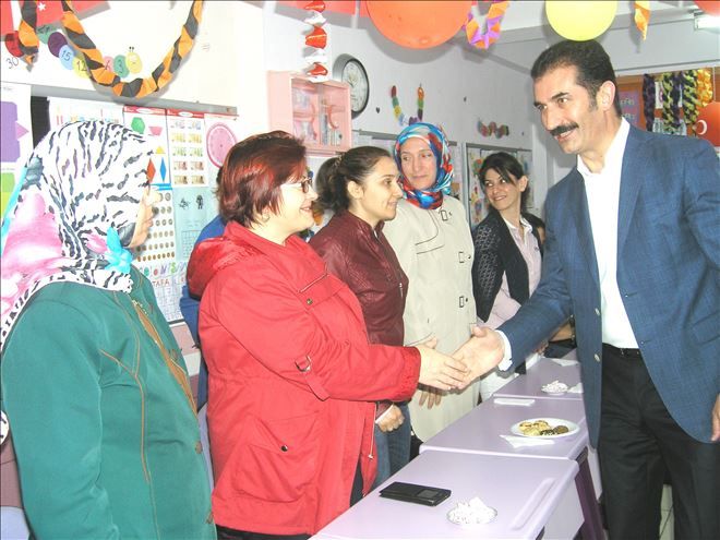 Kaymakam  sınıf anneleri ile buluştu