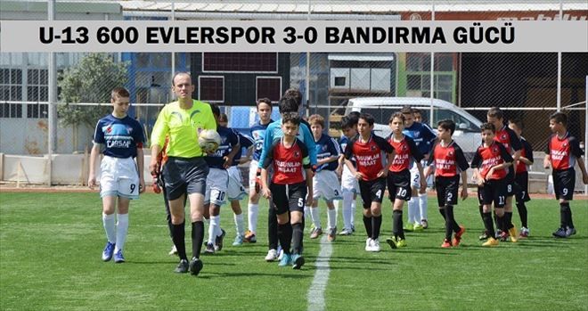 U-13 600 Evler Gelecek vaat ediyor