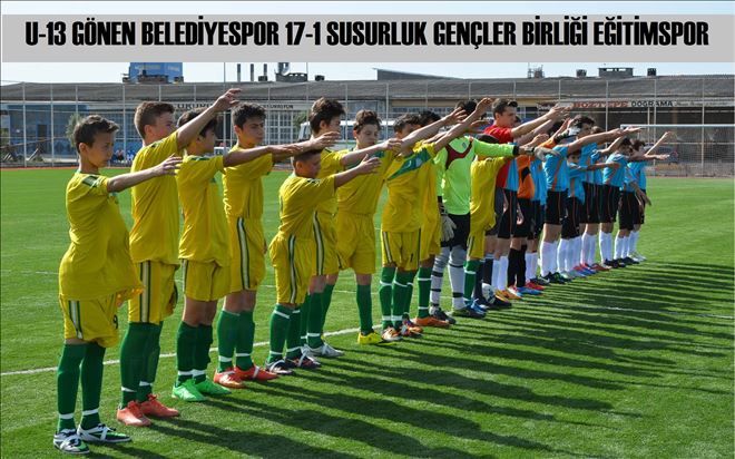 U-13 Gönen Bld. Spor´dan final provası
