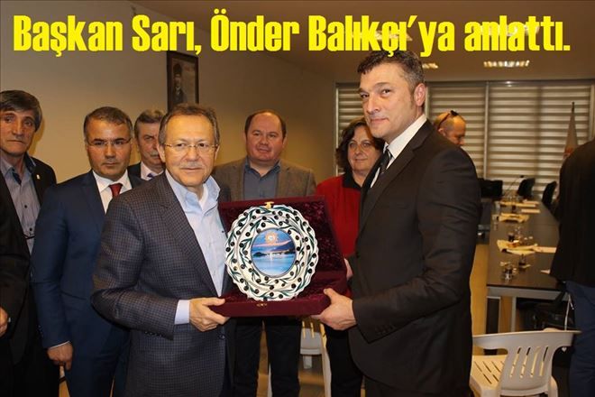  Belediye Başkanı Sarı, Erdek´i anlattı