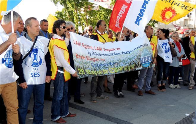 Cumhuriyet alanında İzmir provası