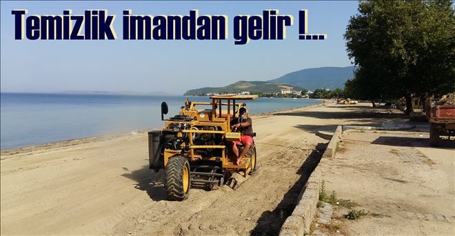 Erdek yaza hazırlanıyor