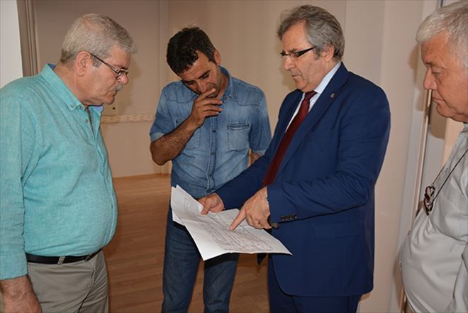 İNCELEMELERDE BULUNDU