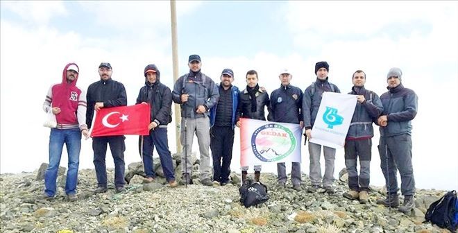 Murat Dağında Zirve Yaptılar
