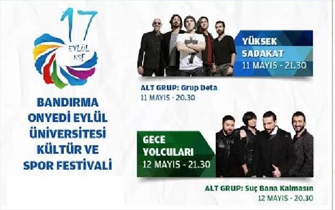 Bandırma Üniversitesi´nde şenlik var