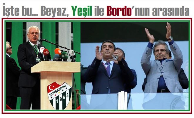 Bursaspor Başkanı Ay açıkladı.